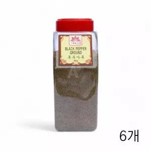 은진물산 후추가루 450g X 6개 블랙페퍼 후춧가루 향신료 흑후추분 가루후추