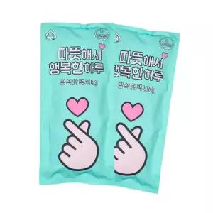 해피원 손하트 방석핫팩 400g (1개입) 국내생산 골프 캠핑 야구 등산 엉뜨