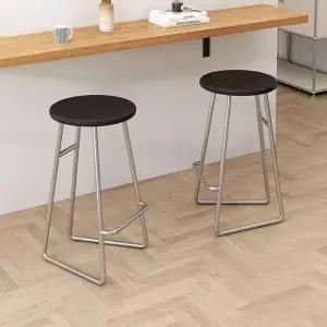 스툴 바 의자 홈바의자 식탁 등받이 홈바 빠체어 45cm 빈티지 바의자