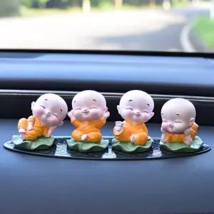 아기 동자 동자승 피규어 대시 보드 장식 AA0087