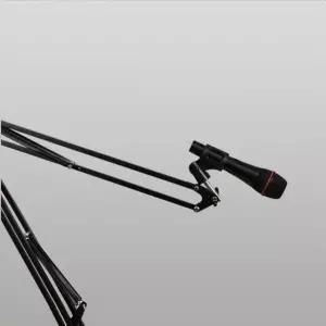 탁상 고정용 마이크 스탠드 대형 3단 꺾임 꺽임 높이