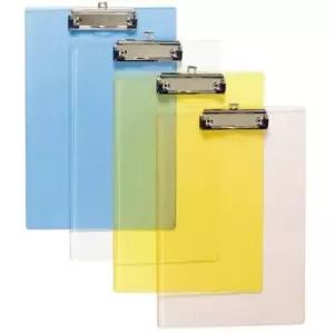 [문구/오피스] 현풍 결재판 PS투명 클립보드 파랑 15-2 5 EA