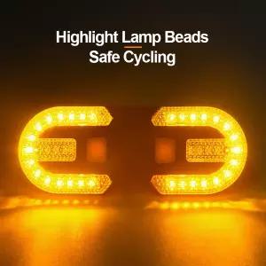 크랭크 라디오 등산 휴대용 재난 비상용  자전거 방향 지시등 후미등 리모컨 LED 충전식 USB 램프 무선 표