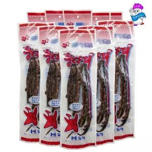 롱다리 50gx10봉 안주 간식 대왕발 오징어다리 오다리