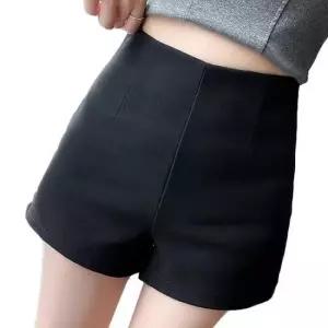 [옷은날개] 여성 하이웨이스트 스판 반바지 정장 숏팬츠 바지