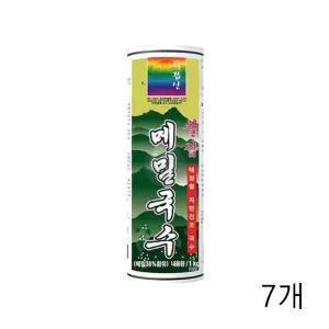 칠갑농산 칠갑 메밀국수 1KG X 7개 막국수용 마른메밀면 메밀막국수 메밀면사리