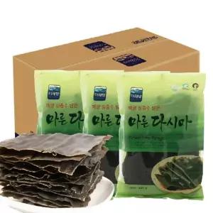 빼어날수 국물용 원단다시마 500g 50인용 20봉