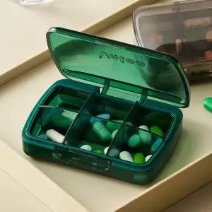 갤러리아 브라이튼 6칸 휴대용 요일별 미니 알약 소분 약통케이스 여행용