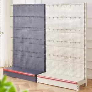 철제 타공 핸드폰케이스 보드 폰케이스 회색 135cm 걸이대 거치대