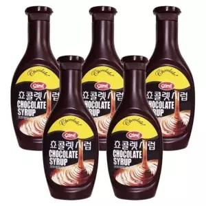 초코시럽 530g X5