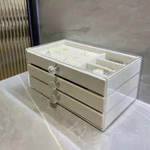 3단 주얼리 박스 미니 서랍장 ieK6+8SpE