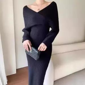 스커트 니트 원피스 여친 이너 러블리 슬림핏 다올4