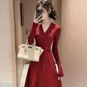 추동 이너 니트 원피스 스커트 여친 전포레드 러블리 다올4