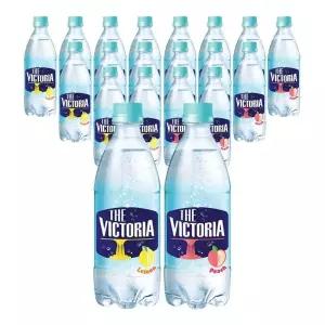 빅토리아 500ml 레몬 + 복숭아 혼합 20개
