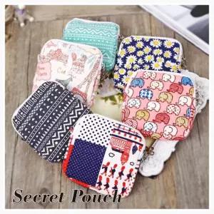 미니 파우치 도장지갑 소형수납 휴대용 정리케이스 2P 미니파우치 멀티파우치 케이프