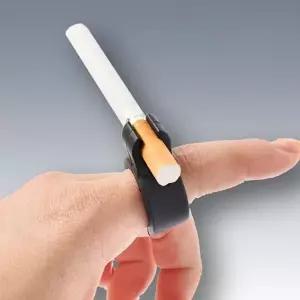 핑거 담배 홀더 휴대용 집게 개인용 실리콘 담배 반지 간편 스마트폰 액세서리 야외용 실내용 프리 커플