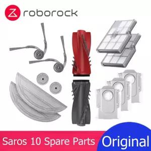 콤푸레샤 부품 Roborock Saros 10 / S9 MaxV 필터 DuoDivide 메인/사이드 브러시 걸레 먼지 봉투 로봇 진공