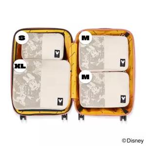 갤러리아 디즈니 럭풀 S+M+M+XL세트 압축파우치 옷정리
