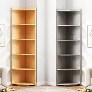 코너장 수납장 책장 스탠드 인테리어 장식장 엔틱 원목 조립식