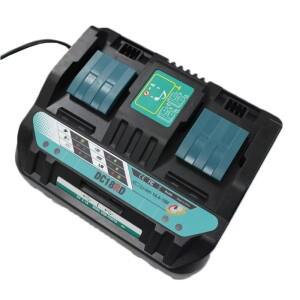 Makita 14.4V-18V 리튬 이온 배터리 용 DC18RD 듀얼 포트 충전기 BL1415