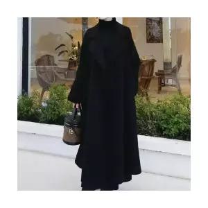 여성 트렌디 아이템 코트 모직 리버시블 케이프 가을 겨울 HT4