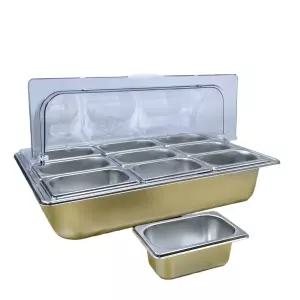 반찬 냉장고 셀프바 미니반찬냉장고 식당 뷔페 밑반찬