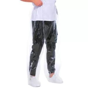일회용 방수 팬츠 비닐 커버 우비 바지