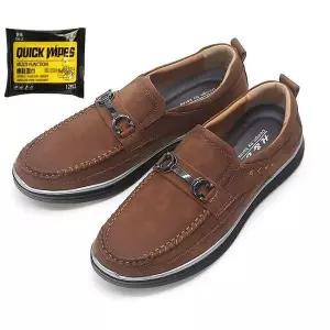 남자 로퍼 슬립온 정장 슬랙스 신발 세정티슈 세트 정장구두