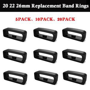 Garmin Fenix 7S 7X 7 6S 6X 6 Pro 5X 5S 5 Plus 3HR 고무 리테이너 링 용 실리콘 시계 스트랩 밴드 키퍼