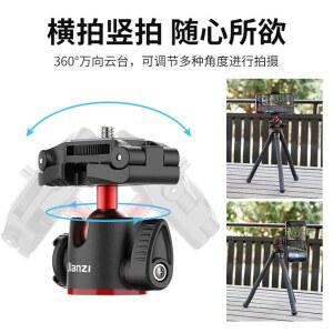 BSLIUFANG 문어 삼각대 전화 카메라 DSLR 디자인 측면 홀더 용 4 슈 1 나사 2in1 콜드