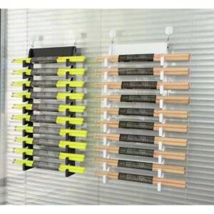 드럼스틱 선반 벽걸이형 트레이 거치대 상품 수납랙 전시대