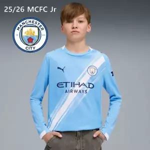 푸마 PUMA 2526 맨시티 키즈 MCFC 홈 저지 롱슬리브 긴팔 Home Jersey LS Jr 780342 01 390590