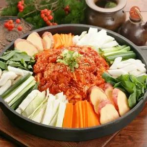 [춘천닭갈비] 볶음용 양념 닭갈비 1kg x 2 (춘천직송)