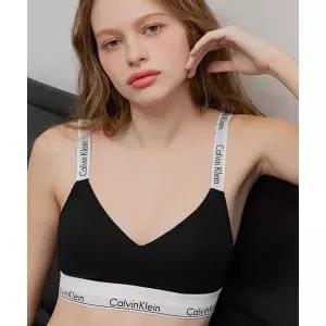 [백화점 정품] 캘빈클라인 CALVIN KLEIN UNDERWEAR 여성 아이콘 코튼 모달 브라렛 (H E) QF7059UB1
