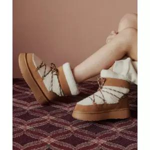 브랜드정품 솔트앤초콜릿 SALT AND CHOCOLATE 퍼피 플리스 양털부츠 412346006 (4cm) 137667