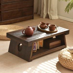 원목교자상 미니 티테이블 전통 촬영소품 다도 감성 좌식 인테리어 티룸 밥상