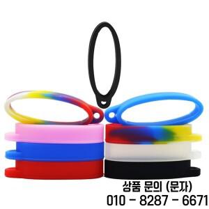 구멍 교수형 루프 사무용품과 상자 기계 막대에 대한 다채로운 실리콘 반지 보호 링 매는 밧줄 밴드 40mm