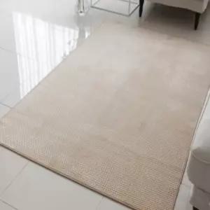 돈스텔 와플 극세사 카페트 러그 베이지170X230 출입구발판 층간소음방지