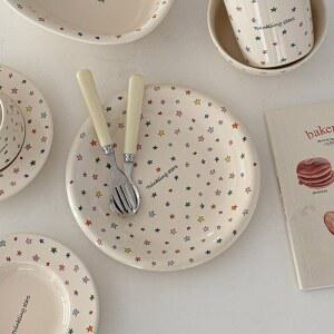 인생샷 식기세트 홈카페 감성 그릇 선물 별무늬