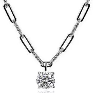 1캐럿 모이사나이트 다이아몬드 다이아 목걸이 프로포즈 벨라클립