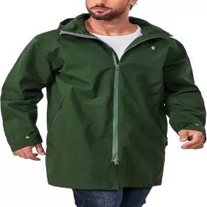 리틀 당나귀 앤디 남성용 방수 레인 재킷 야외 경량 마운틴 윈드브레이커 롱 코트 하이킹 골프 여행용