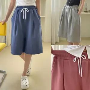 [하프클럽/아이우먼]위쉬몰 NO 통밴딩핀턱버뮤다팬츠(U984H603) 빅사이즈