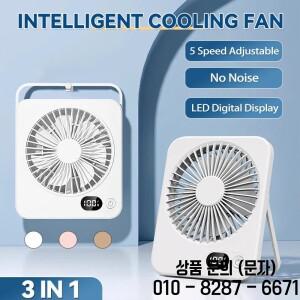 책상 선풍기 휴대용 USB 충전식 180 ° 힘 전시 5 속도를 가진 기대어 접히는 개인 팬 매우 조용한 테이블