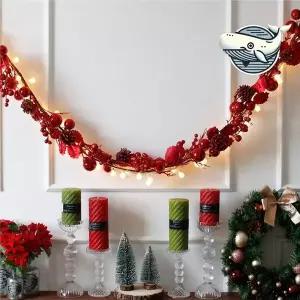 장식용 크리스마스 전구 가렌더 실내 파티 크리스마스홈파티장식