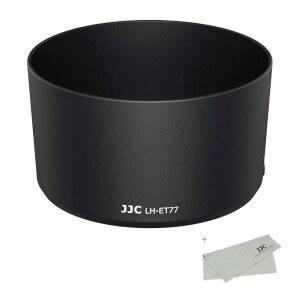 [미국배송] 캐논 RF 85MM F2 매크로용 렌즈 후드는 EOS R6 마크 II R5 RP R 카메라의 STM 렌즈입니다. 후드 리버서블 교체 ET-77 후드 67MM 필터 및 캡과 호환됩니다