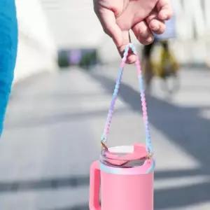 심플 실리콘컵홀더 스트랩 컵홀더 텀블러 컵홀더 테이크아웃컵홀더 텀블러손잡이