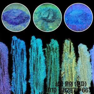 카멜레온 안료 아크릴 페인트 파우더 코팅 자동차 그림 장식 예술 네일 10g 용품