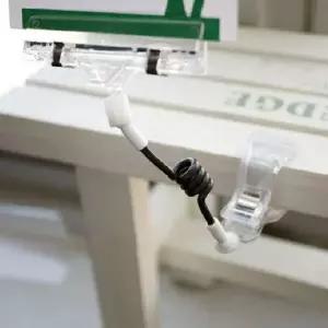 B집게대형 전선줄 클립 쇼클립 10개