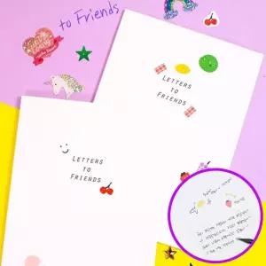 우정 책 문답 편지 2권 이쁜편지지 예쁜편지지 우정책 문답책