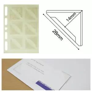 B코너스틱 삼각 미니 100매 1200P 명함 사진부착